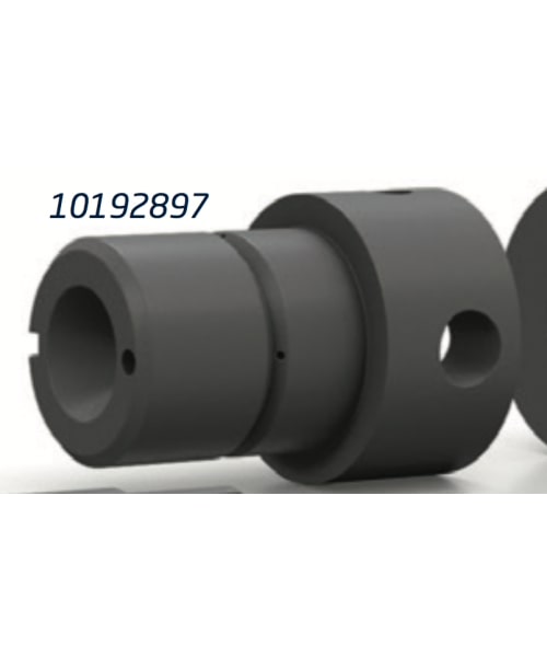 Shimadzu left Electrode with housing (90° cone) 